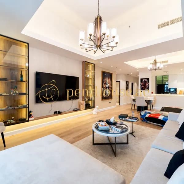 Burj View | Upgraded | Maids Room | High ROI