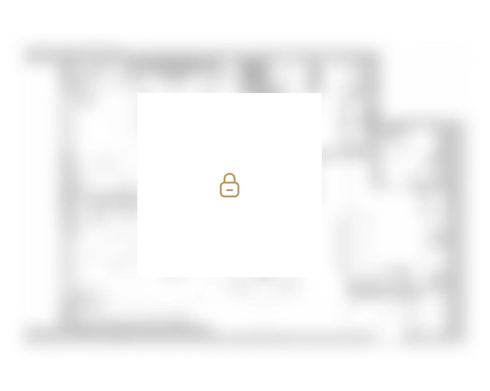 Floor plan locked